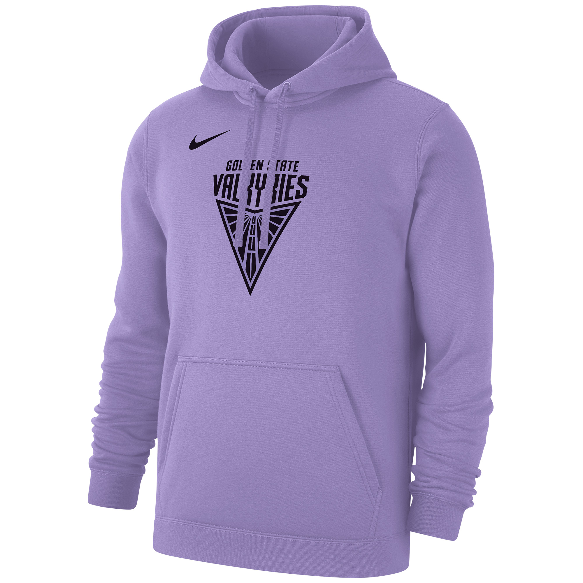 It's time to welcome the newest team to the WNBA. This Golden State Valkyries Club Fleece Pullover Hoodie is the perfect way to rep your new favorite team, as it features the logo that pays homage to the beautiful Bay Area of California. This Club Fleece Pullover Hoodie from Nike can be the first of many pieces of merch you'll get during your upcoming years of fandom.